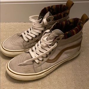 Vans Gray Suede High Top size 9.0